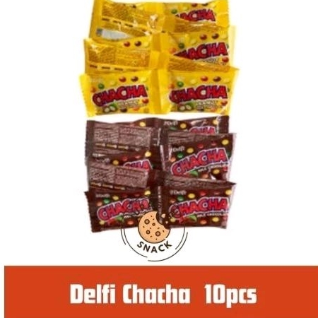 

Delfi Chaca Milk Choco dan Peanut Renceng - 10pcs