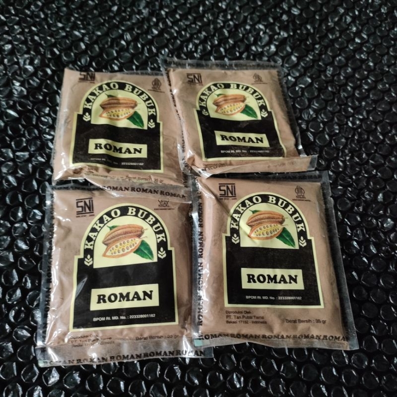 

Cokelat Bubuk Roman Kakao Roman 35 gr Bubuk Coklat Roman