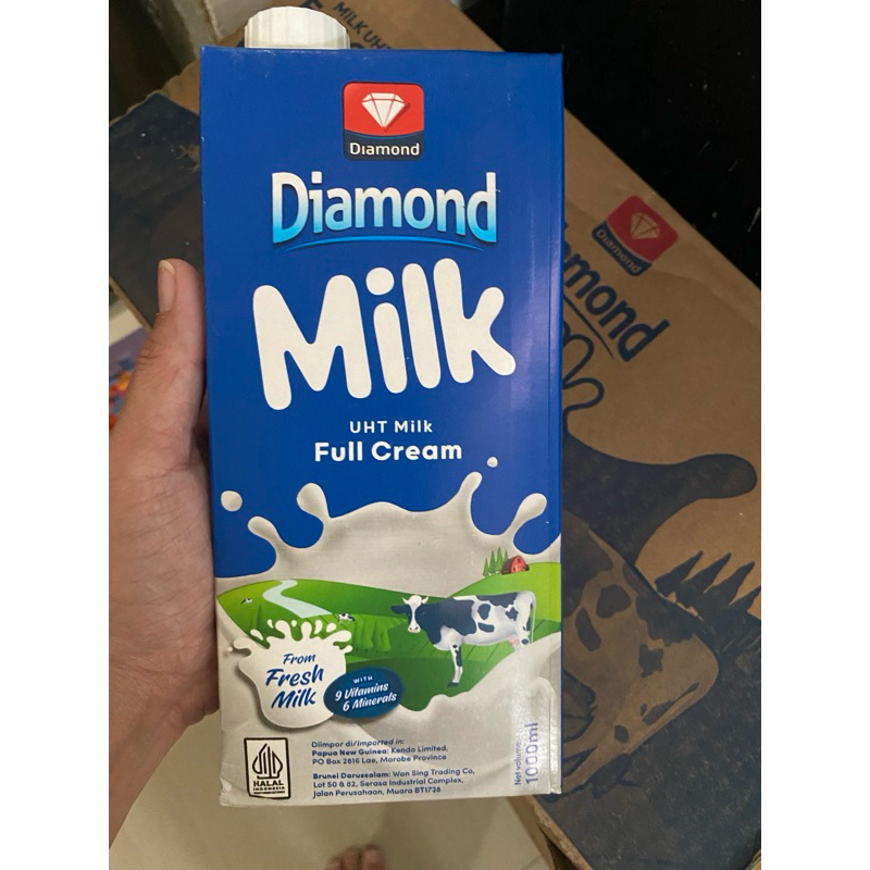 

susu diamond milk 1000ml full cream