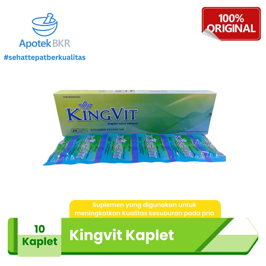 Kingvit Kaplet - Suplemen Kesehatan