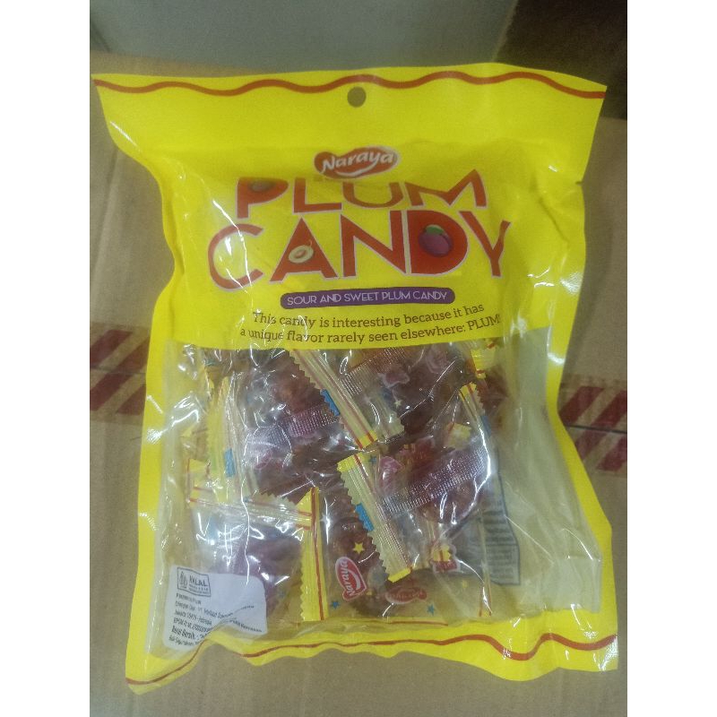 

Naraya Plum Candy Berat Bersih 340 Gram