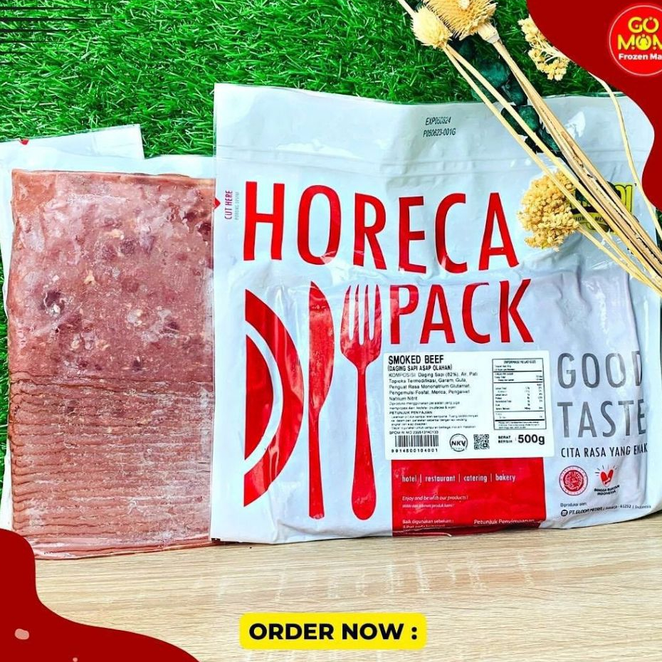 

BERNARDI HORECA SMOKED BEEF BLOCK 500GR