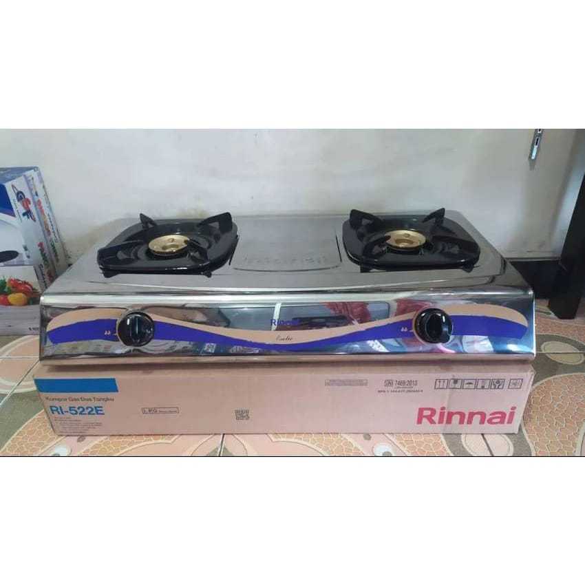 KOMPOR 2 TUNGKU RINNAI 522 E
