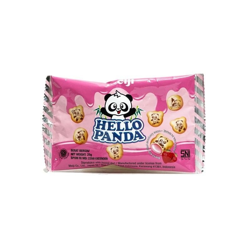 

Hello Panda Strawberry cream 25g