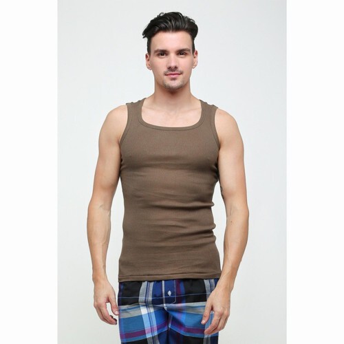 RVC75 - GTMAN Singlet Pria M L XL Kaos Dalam Cowok Katun Polos Pakaian Dalam Laki-laki Underwear Imp