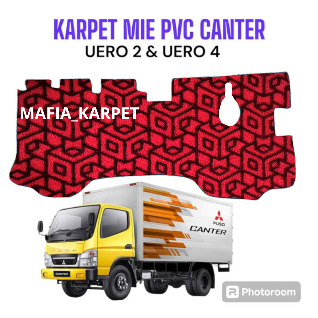 karpet canter truk canter elf Mitsubishi fuso canter 110ps & 125ps Karpet Mie Bihun PRINTING MOTIF