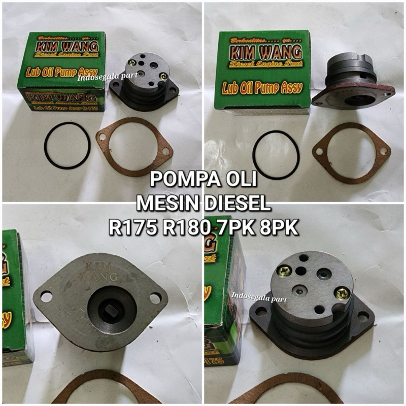 Pompa Oli Mesin Dongfeg R175 R180 Oil Pump Mesin Diesel 6pk 7pk 8pk