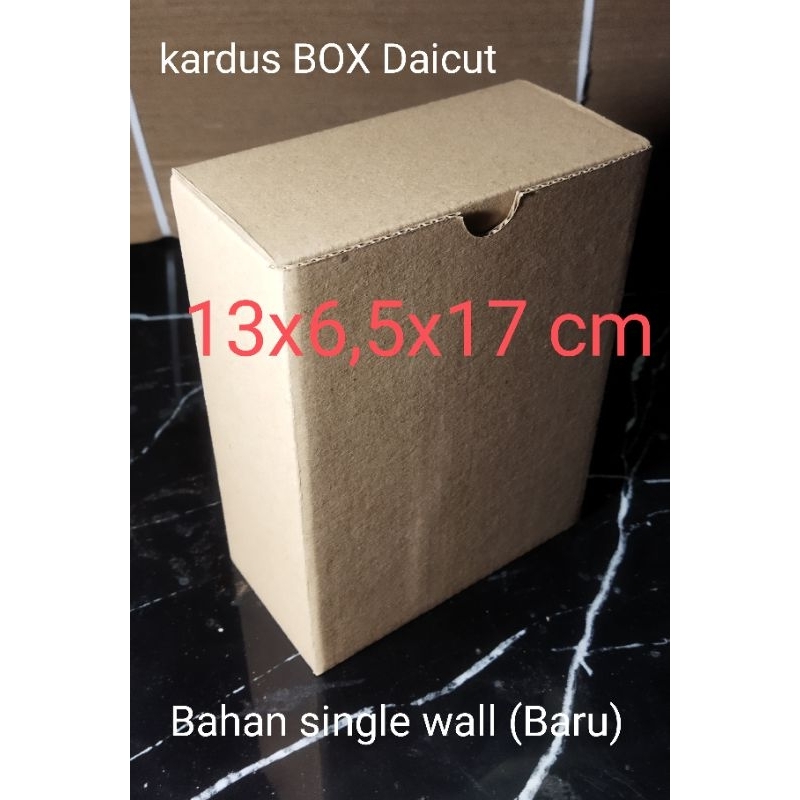

kardus 13x6,5x17cm/Box polos/Karton packing Daicut