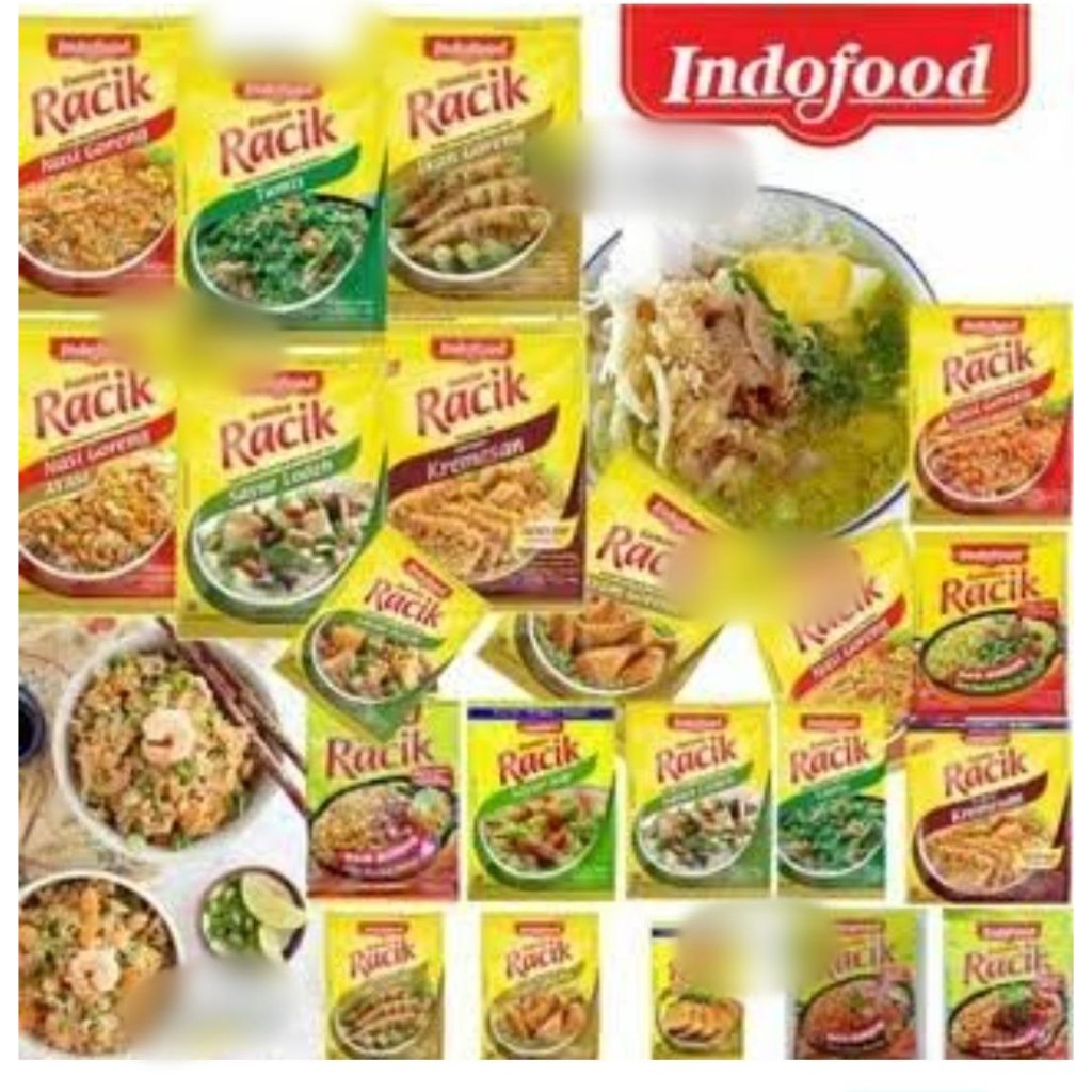 

Bumbu Racik Instant Siap Saji Indofood 20gr varian rasa - tempe goreng