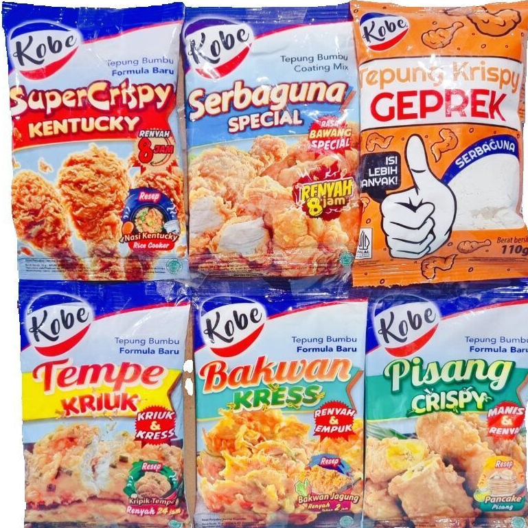 

Tepung Bumbu Kobe Sachet Special 1 Renceng isi 10 Pcs