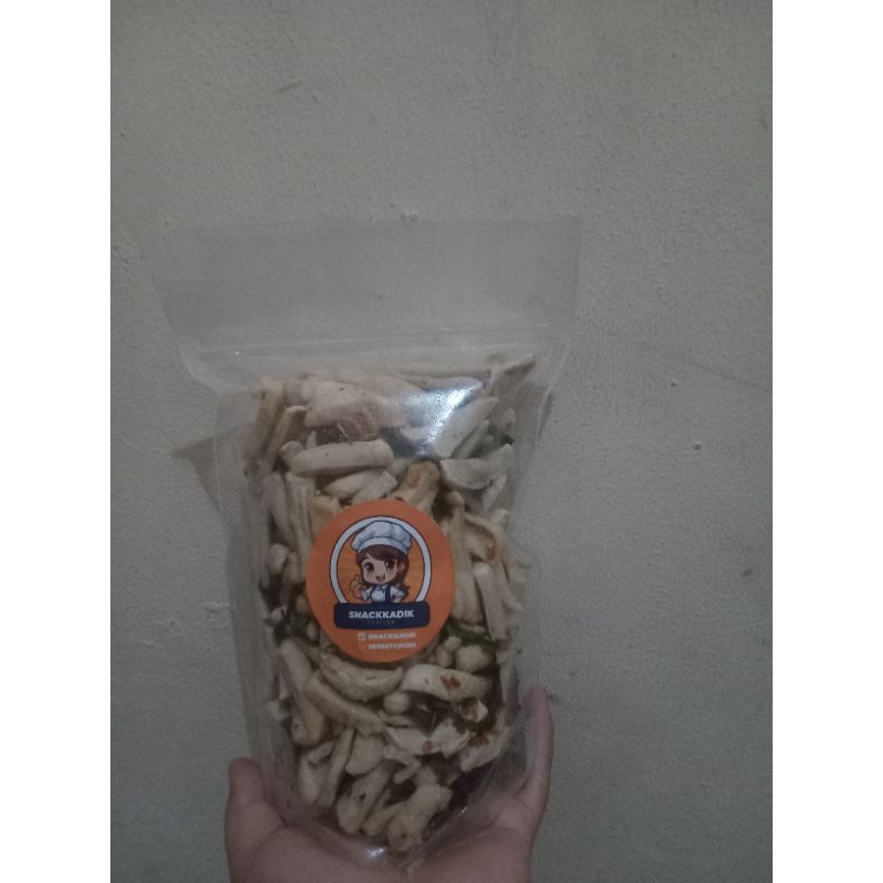 

Basreng bawang Original/Pedas daun jeruk uk 200g