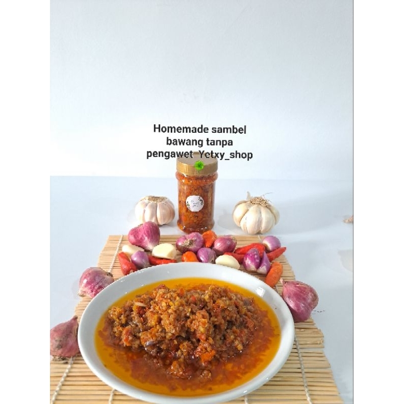 

Sambal bawang homemade 200gr tanpa pengawet