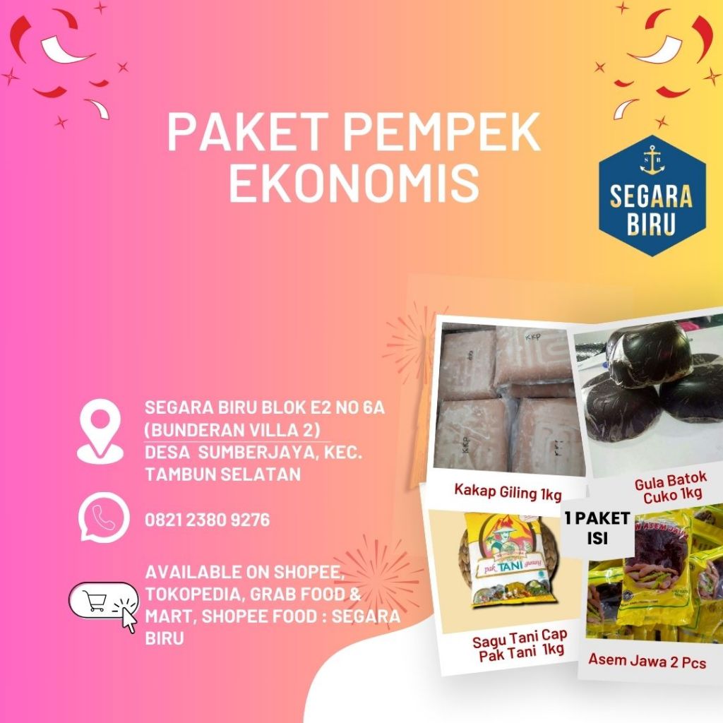 

Paket Masak ekonomis Pempek