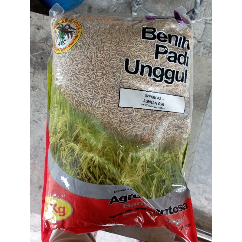inpari 42 agro sentosa @5kg premium kuality exp 10-01-2026