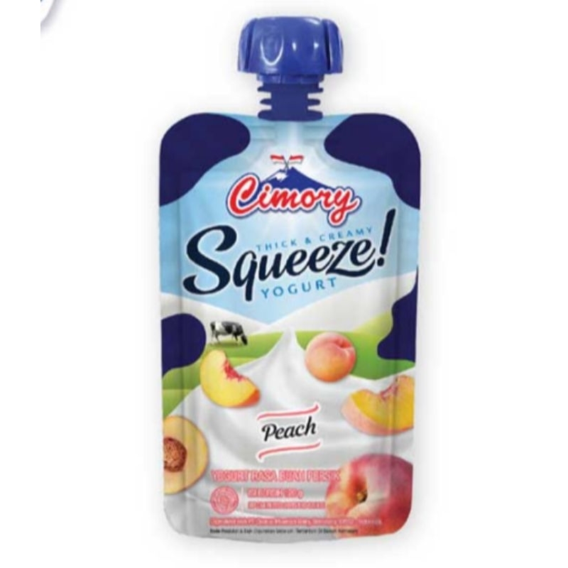 

Cimory Yogurt Squeeze Peach 120 gram