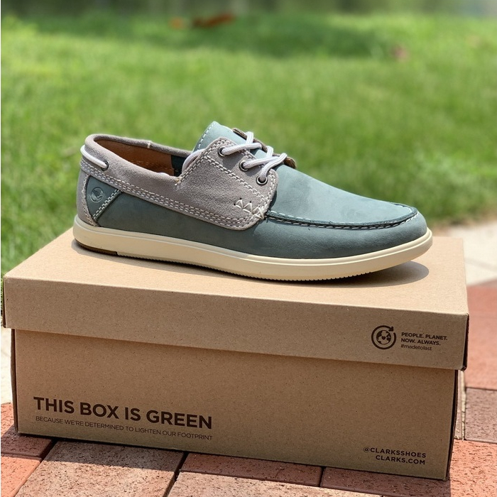 Original Clarks Genuine Leather Men Boot Shoes 810 6