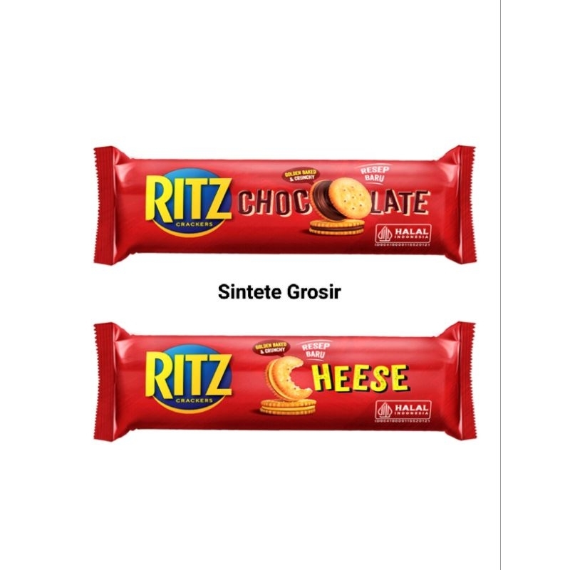 

Ritz Sandwich Crackers Chocolate & Cheese isi 91 gram