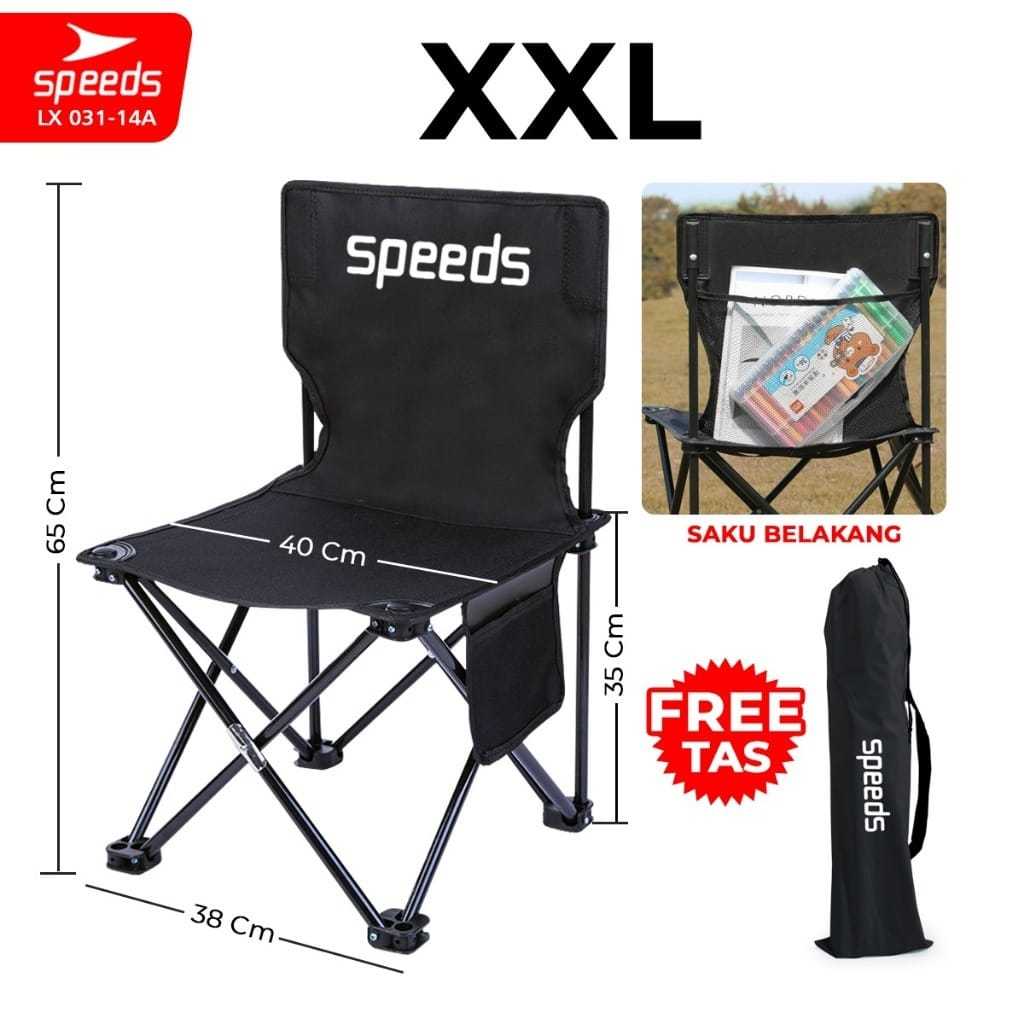 Speeds Kursi lipat kursi camping kursi santai