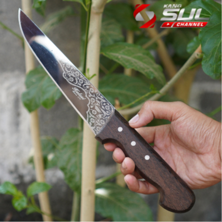 Pisau Sembelih Hulusi Turkey 18cm Gagang Kayu Vange
