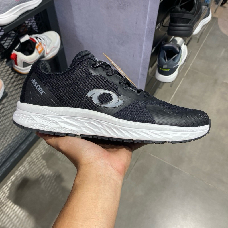 Sepatu Pria Lari ASTEC ICON Running SHOES - Black ORIGINAL