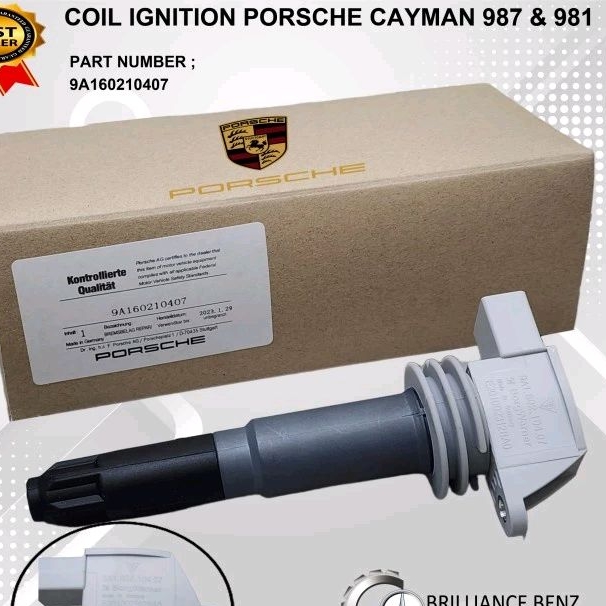COIL IGNITION KOIL PENGAPIAN PORSCHE CAYMAN 987, CAYMAN 981 ORIGINAL