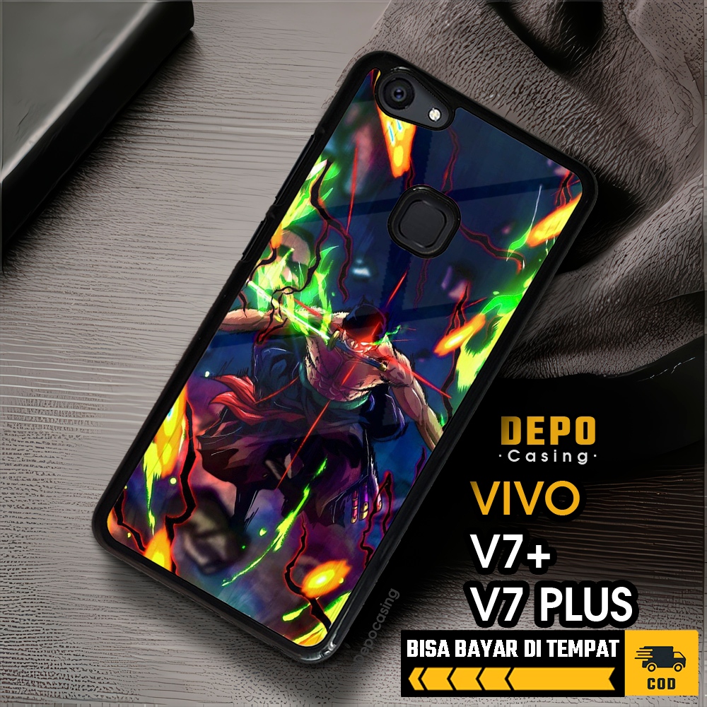 Case Vivo V7 Plus V7+ Casing Vivo V7 Plus V7+ Casing Depo Casing [ZORO] Case Glossy Case Aesthetic C