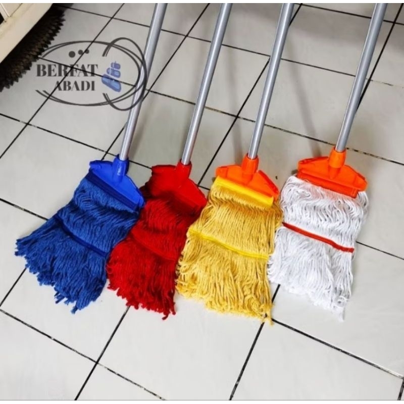 Alat Pel Lantai Bahan Katun/ Pelan jepit