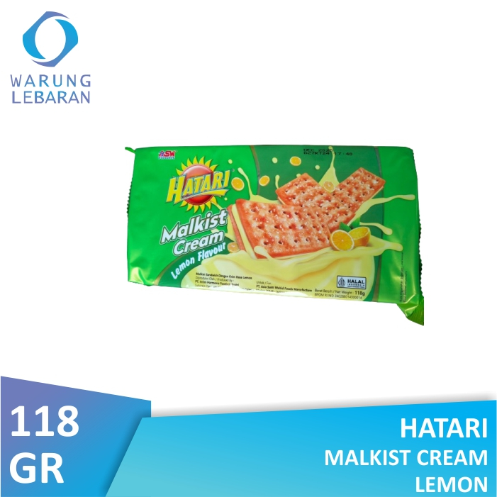 

Hatari Malkist Cream Lemon 118gr