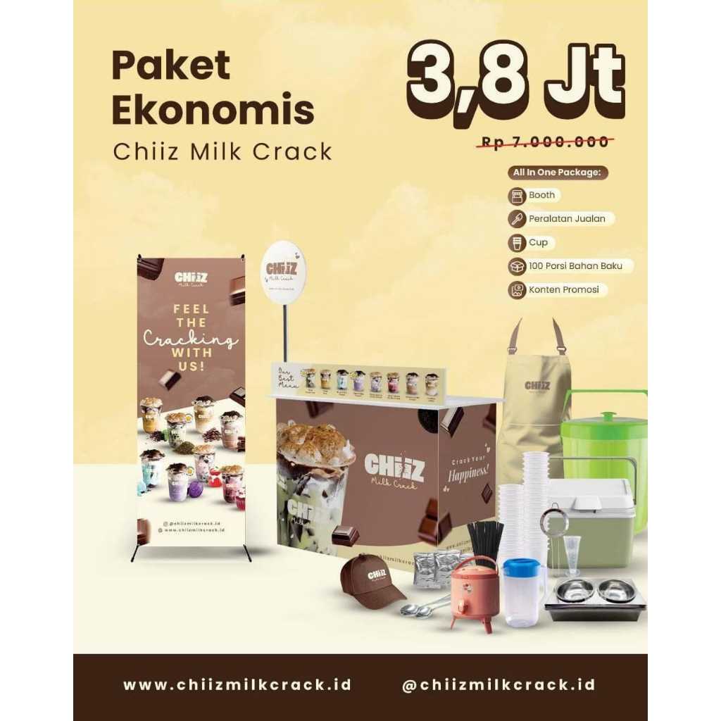 

Paket Chiiz Milk Crack