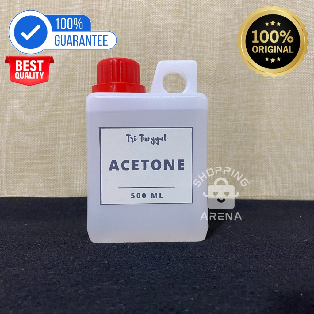 Acetone 500ml Cairan ASETON Ampuh Menghilangkan Kutek Penghilang Cat Kuku Pelunak Resin Membersihkan