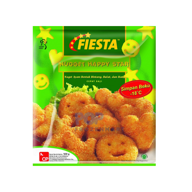 

FIESTA HAPPY STAR 500GR / NAGET HAPPY STAR