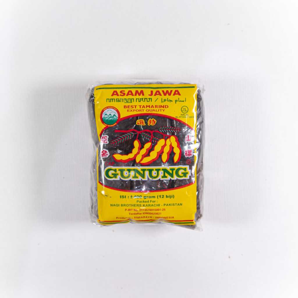 

Asam jawa daging 500gr 2 bks free asam daging 35gr 1 bks