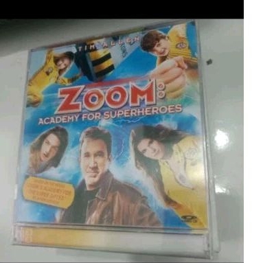 VCD Original Zoom: Academic For Superhero Segel Feat Tim Allen Bahasa Indonesia