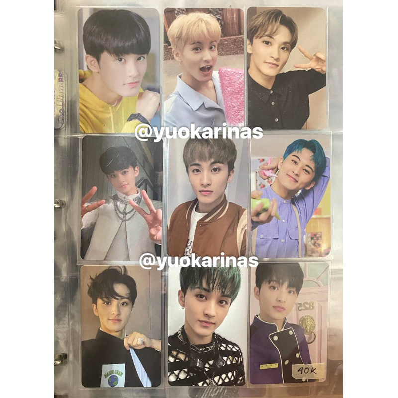 photocard pc official nct nct127 nct dream mark hotel sg22 agent hello future silat pob shopee cafe 