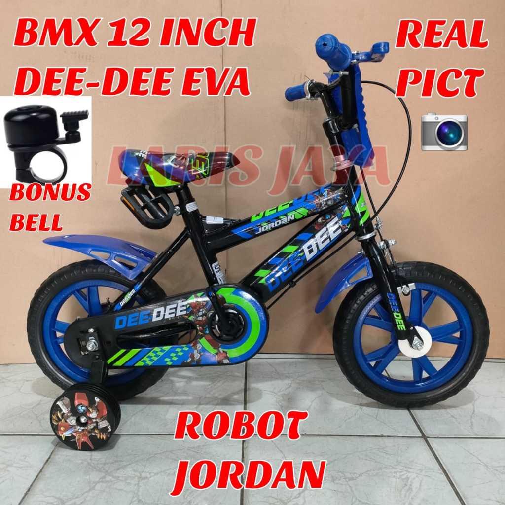Bonus Bell Sepeda Anak Laki Laki Ukuran 12 Inch Ban Eva Sepeda Anak Bmx 12 Inch Sepeda Bmx Ban Mati