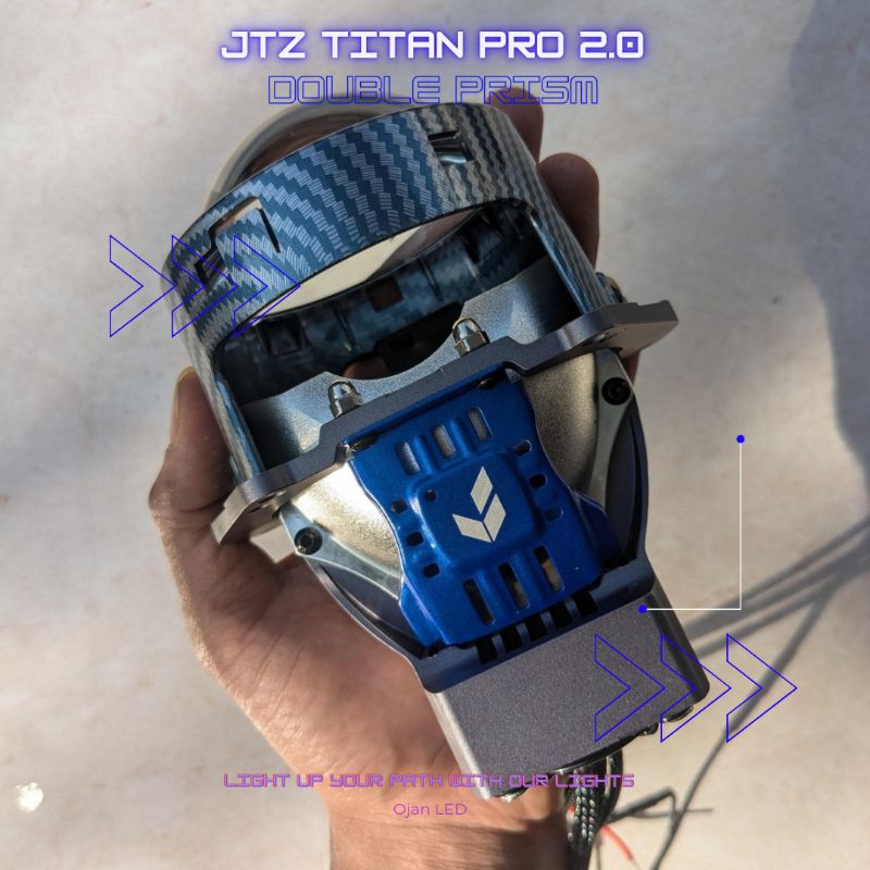 JTZ TITAN PRO 2.0 Blue Lens Free Demon