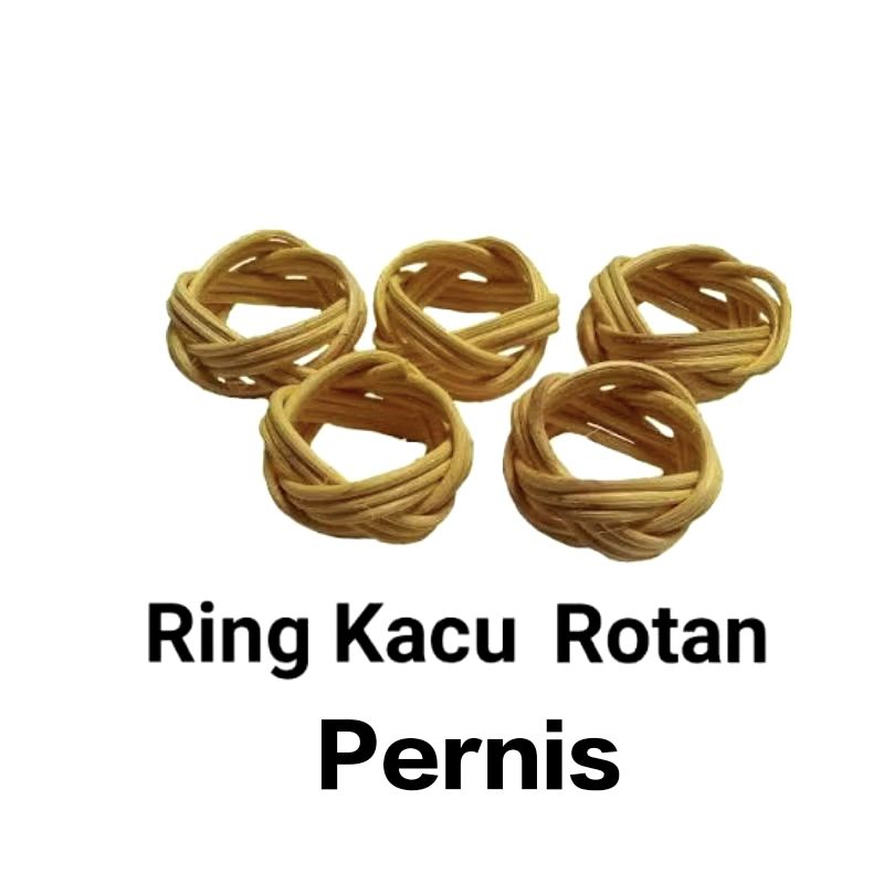 

Ring Kacu Rotan 1 pack isi 10 pcs.