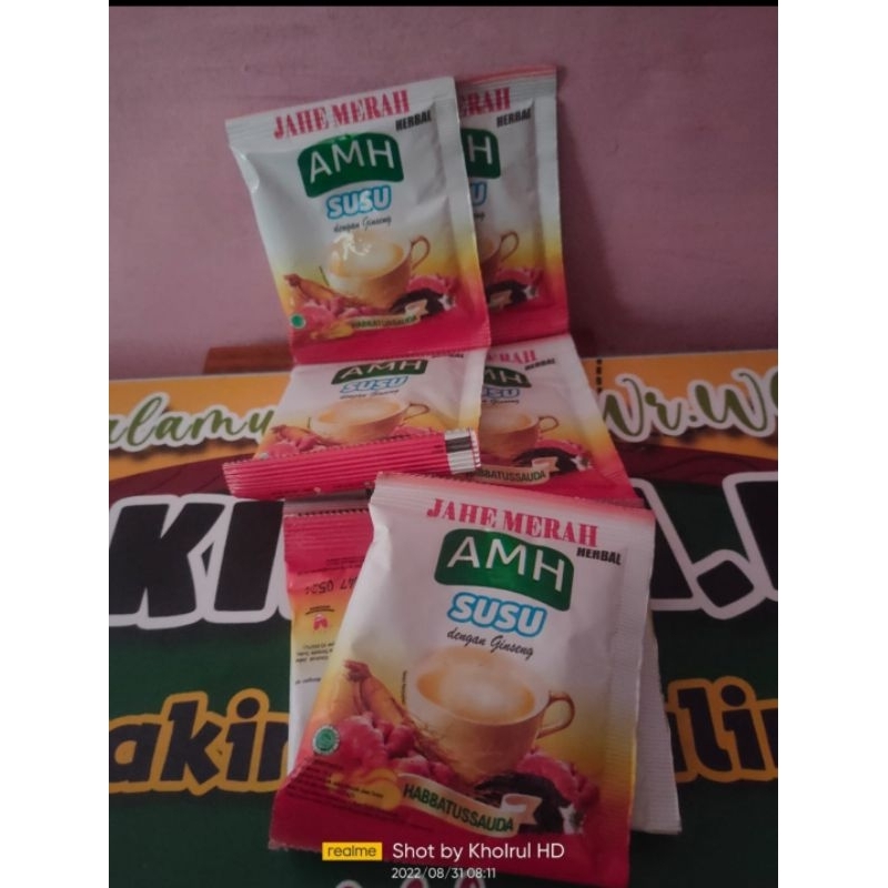 

AMH Jahe Merah Susu (10 sachet)