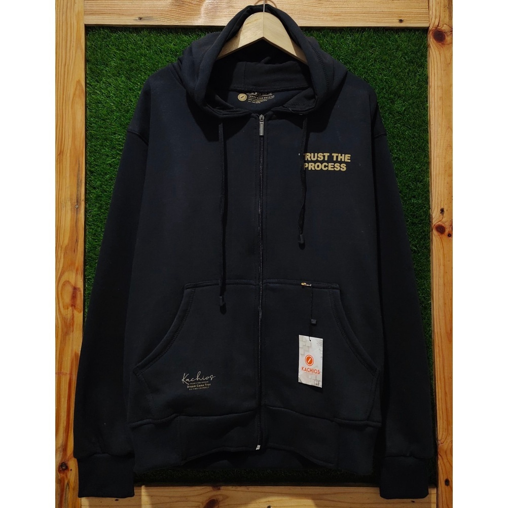 Jaket Zipper Hoodie Pria Oversize Sweater Hodie Ziper Distro Original Kachios MR DEE Jacket Switer R