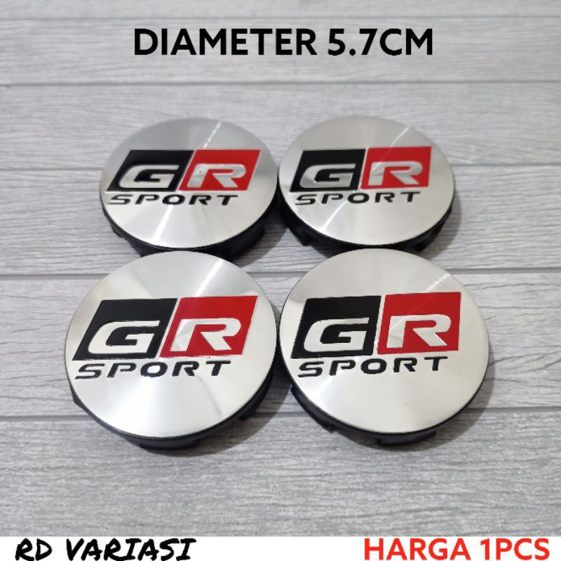 Dop Roda Tutup Velg Variasi GR Rush Terios Tahun 2006-2016 Chrome