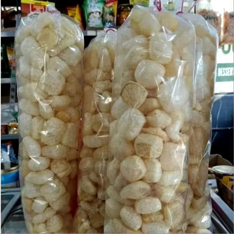 

Krupuk Rambak Krupuk Sapi Putih Premium 250 gram gurih HALAL