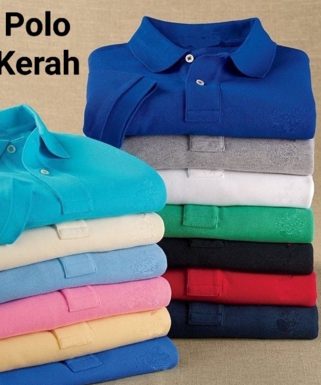 Kaos Wanita Polo Berkerah Lengan Pendek Size MLXLXXLWangki Wanita  ARMY M