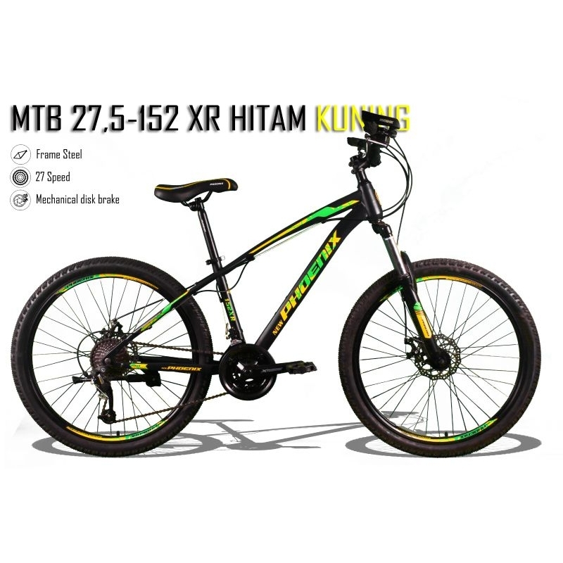 sepeda 24./26 / 27.5 mtb fastron 260 dan new phoenix dan element coyote