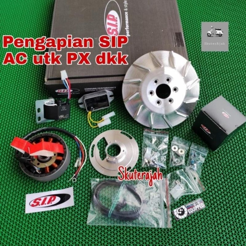 Pengapian AC Vespa Produk SIP Scootershop GERMANY utk PX Exclusive Spartan