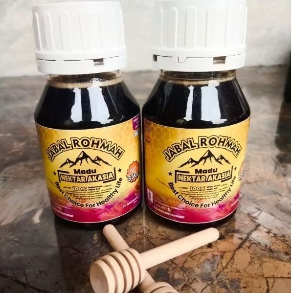 

Madu Murni Asli 350Gr Jabal Rohmah Nektar Akasia Grade A 100% Alami Pure Raw Honey