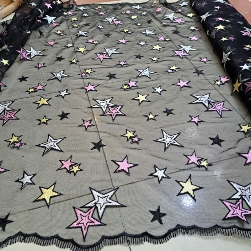 tile motif bintang gejora twotone premium