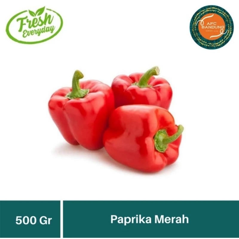 

Paprika Merah 500gr Fresh