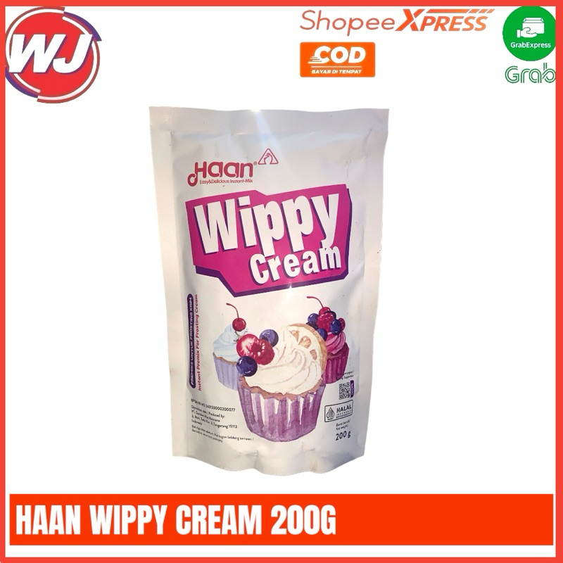 

HAAN WIPPY CREAM 200G