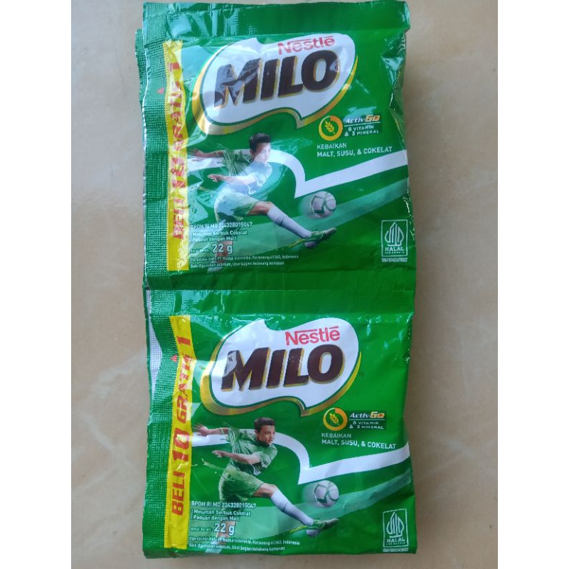 

Milo renceng 22 gram