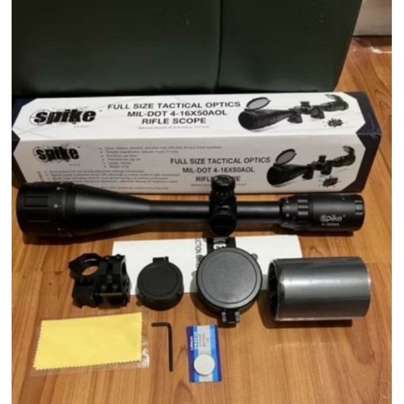 Teleskop Original SPIKE 4-16X50 AOL / 3-12X40 AOL